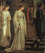 Sir Edward Burne-Jones The Princess Sabra Led to the Dragon Painting Date oil